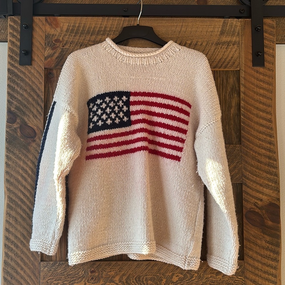 Made in Ecuador wool sweater